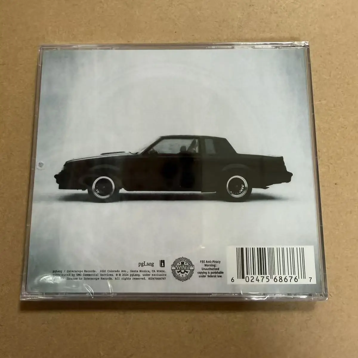 West Coast Hip-Hop Rap Music CD Kendrick Lamar "GNX" Conscious Narrative Rap Album Critically Acclaimed Work
West Coast Hip-Hop Rap Music CD Kendrick Lamar "GNX" Conscious Narrative Rap Album Critically Acclaimed Work
