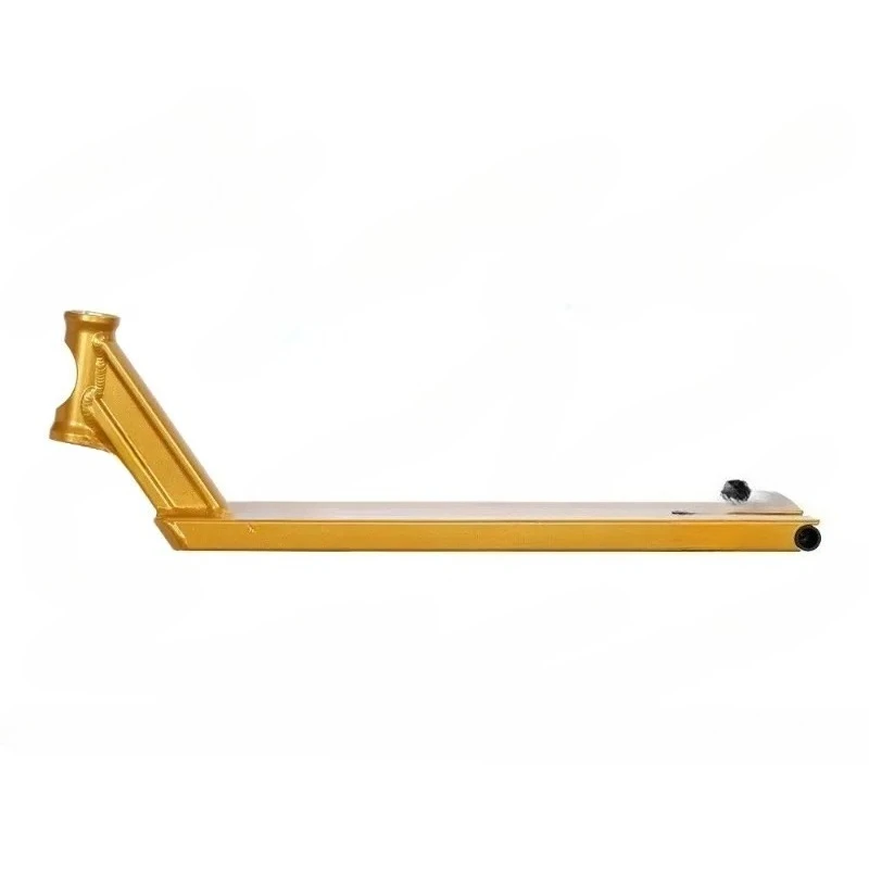 6.3 Inch Wide Gold Powder Coated Professional Scooter Deck Bright Light Stunt Scooter Parts
6.3 Inch Wide Gold Powder Coated Professional Scooter Deck Bright Light Stunt Scooter Parts