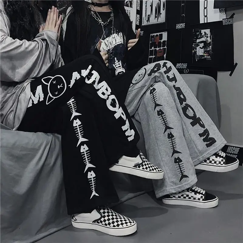 Fried Street Harajuku Tobacco Pipe Letter Grid Straight Tube Summer Korean Version Loose Casual Wide Leg Pants Female High Tide
Fried Street Harajuku Tobacco Pipe Letter Grid Straight Tube Summer Korean Version Loose Casual Wide Leg Pants Female High Tide