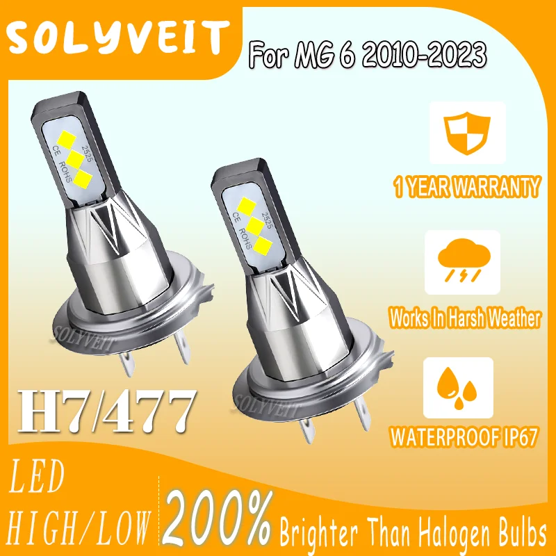 Night Driving Tool-Less Installation reliable LED Headlight For MG 6 2010 2011 2012 2013 2014 2015 2016 2017 2018 2019 2020-2023
Night Driving Tool-Less Installation reliable LED Headlight For MG 6 2010 2011 2012 2013 2014 2015 2016 2017 2018 2019 2020-2023