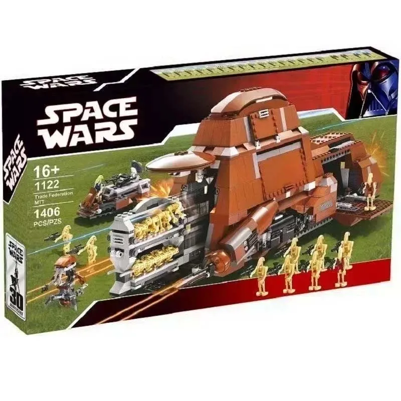1326 PCS Trade Federation MTT Compatible 7662 05069 Building Blocks Bricks Kids Education Toys Birthday Gifts
1326 PCS Trade Federation MTT Compatible 7662 05069 Building Blocks Bricks Kids Education Toys Birthday Gifts