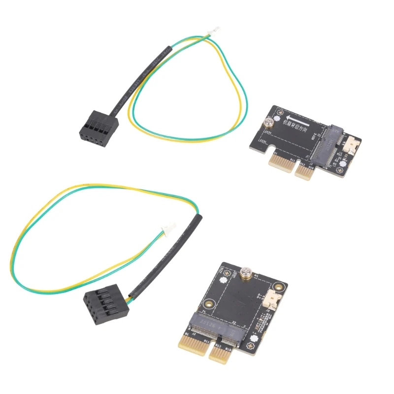 SZSU M.2 Wifi Card Adapter PCIE to M.2 Wireless Card Support 2230 Networking Card
SZSU M.2 Wifi Card Adapter PCIE to M.2 Wireless Card Support 2230 Networking Card