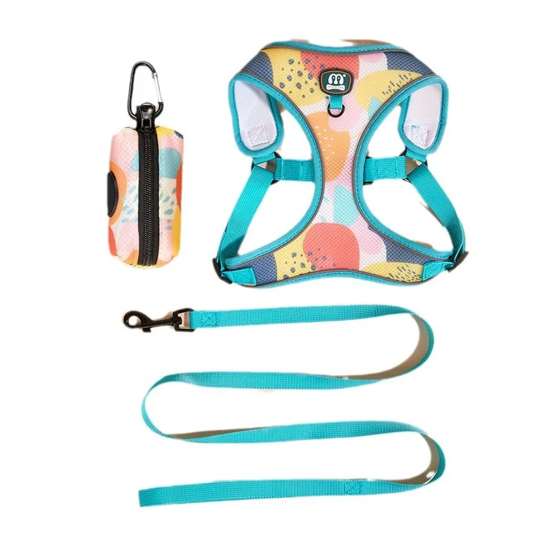 1 Pcs Adjustable Dog Chest Strap Puppy Dog Walking Harness Leash Chest Back With 1 Pcs Traction Rope and 1 Trash Bag Set
1 Pcs Adjustable Dog Chest Strap Puppy Dog Walking Harness Leash Chest Back With 1 Pcs Traction Rope and 1 Trash Bag Set