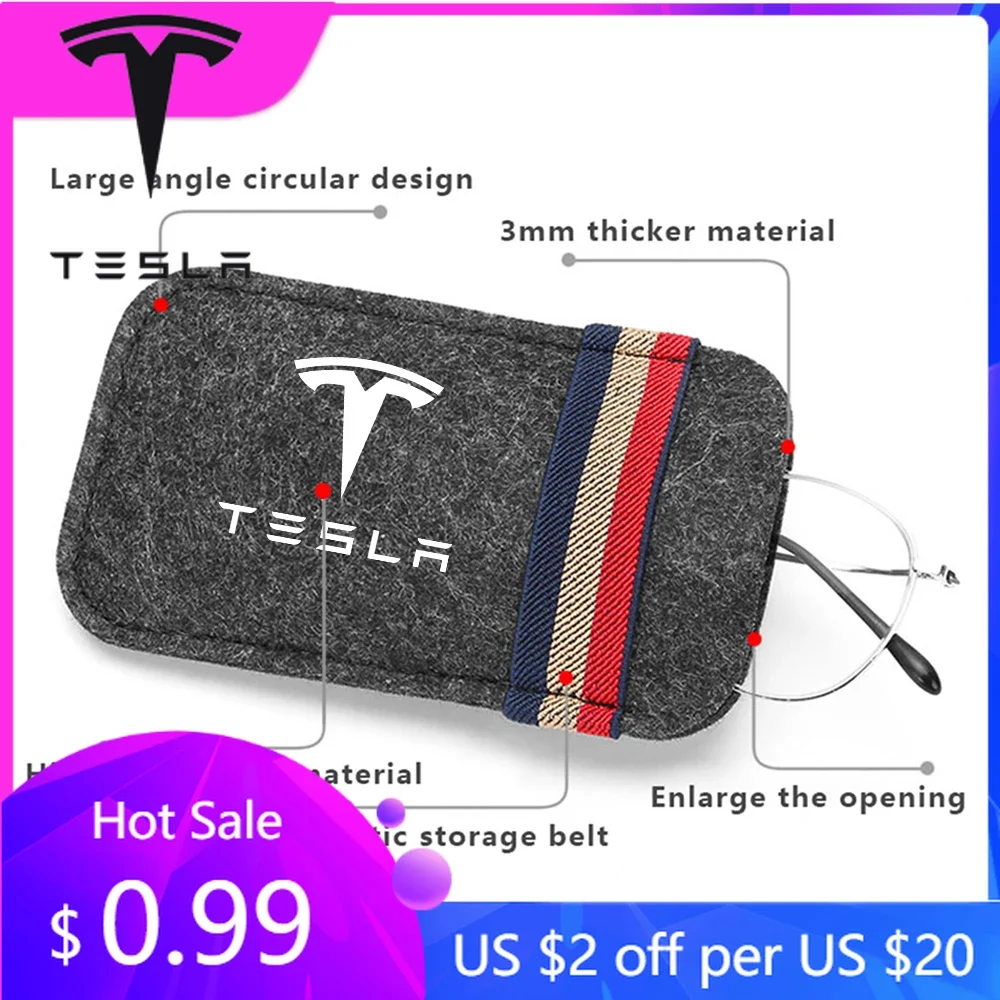 Styling Mouldings For Tesla Model 3 Y Juniper Highland 2020-2026 New 2025 Hot 1Pcs Car Sun Visor Eyeglasses Storage Bag Organize
Styling Mouldings For Tesla Model 3 Y Juniper Highland 2020-2026 New 2025 Hot 1Pcs Car Sun Visor Eyeglasses Storage Bag Organize