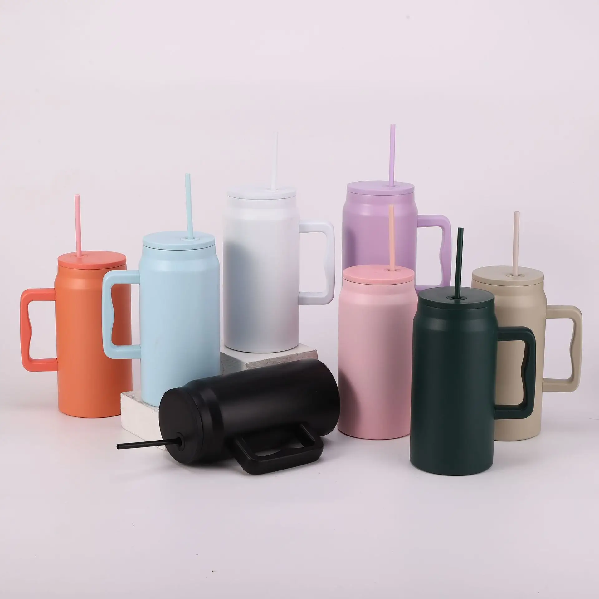 1.5L Large Capacity Thermos Cup With Straw Handle,Double Layer Stainless Steel Vacuum Flasks,Outdoor Drinkware,Car Water Bottle
1.5L Large Capacity Thermos Cup With Straw Handle,Double Layer Stainless Steel Vacuum Flasks,Outdoor Drinkware,Car Water Bottle