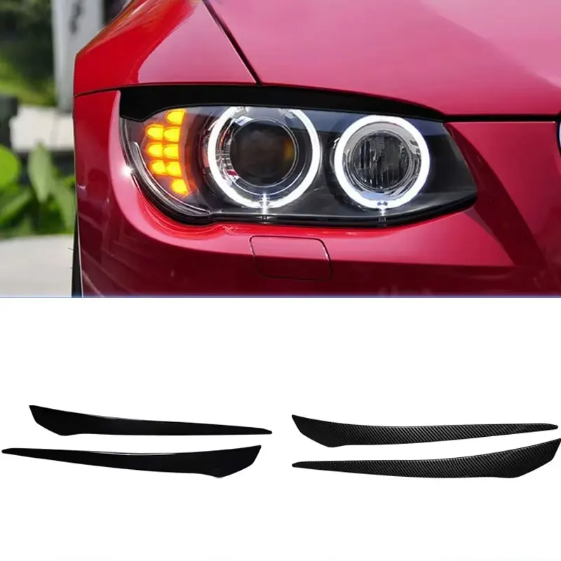 Carbon Fiber Car Front Headlight Eyebrow Eyelid Lamp Light Eyebrows Auto For BMW 3 Series E92 E93 2007-2014 Accessories
Carbon Fiber Car Front Headlight Eyebrow Eyelid Lamp Light Eyebrows Auto For BMW 3 Series E92 E93 2007-2014 Accessories