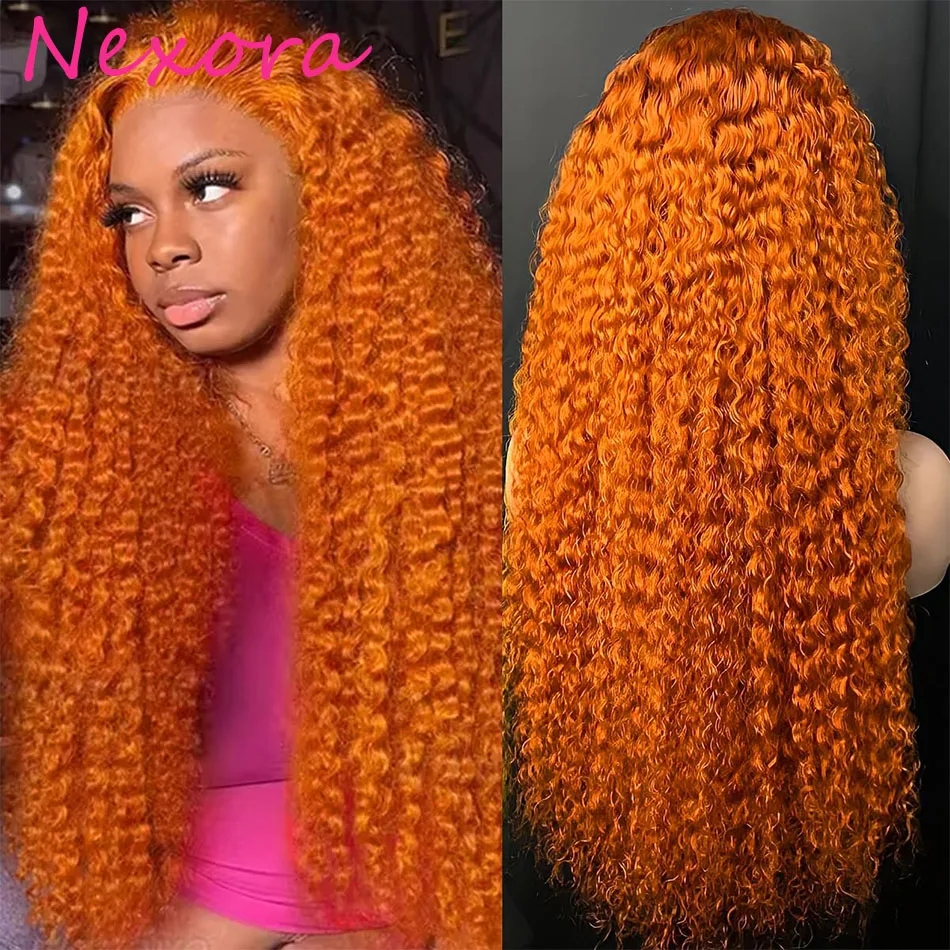 Nexora 350 Ginger Human Hair Wig Curly Pre-plucked Water Wave 13x4 Transparent Hd Lace Deep Wave 13x4 Frontal Wig Wigs For Woman
Nexora 350 Ginger Human Hair Wig Curly Pre-plucked Water Wave 13x4 Transparent Hd Lace Deep Wave 13x4 Frontal Wig Wigs For Woman