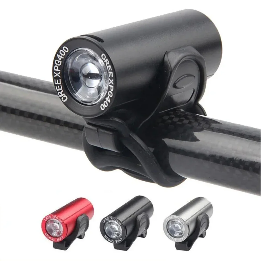 Bike Front Light Mini Flashlight for Bike USB Rechargeable Waterproof XPG Bicycle Headlight Night Safety Cycling Accessories
Bike Front Light Mini Flashlight for Bike USB Rechargeable Waterproof XPG Bicycle Headlight Night Safety Cycling Accessories