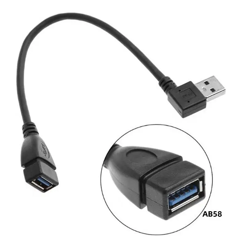 20X Usb 3.0 Angle 90 Degree Extension Cable Male To Female Adapter Cord Data Left
20X Usb 3.0 Angle 90 Degree Extension Cable Male To Female Adapter Cord Data Left