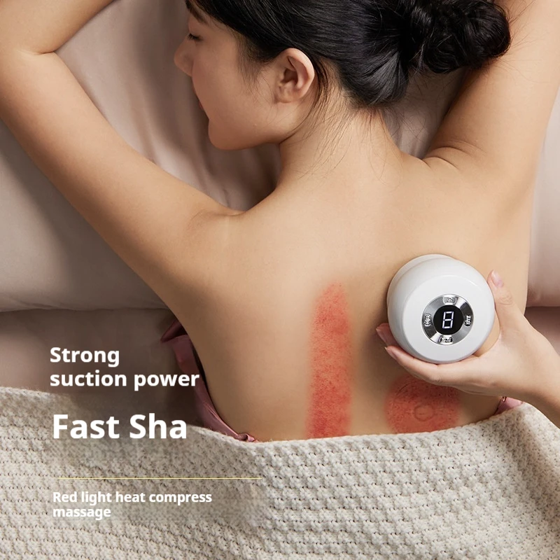 Electric Suction Gua Sha Instrument Vacuum Cupping Smart Multifunctional Massager
Electric Suction Gua Sha Instrument Vacuum Cupping Smart Multifunctional Massager