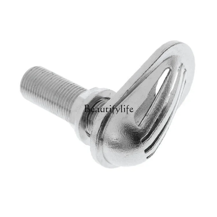 Stainless steel water outlet filter ventilation port, marine hardware accessories
Stainless steel water outlet filter ventilation port, marine hardware accessories