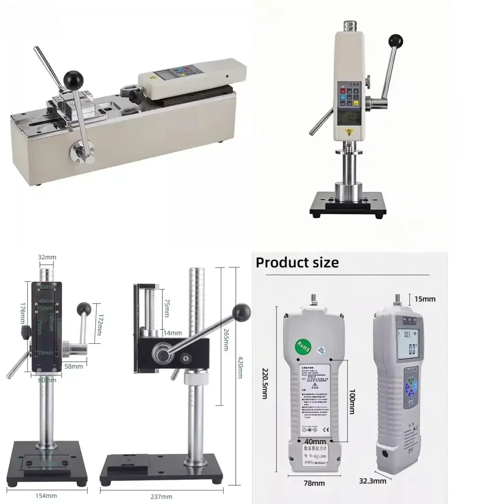 Machine Rack Hand Pressure Gauge Force Test Equipment 2000N Pressure Testing Machine HPA Push-Pull Dynamometer
Machine Rack Hand Pressure Gauge Force Test Equipment 2000N Pressure Testing Machine HPA Push-Pull Dynamometer