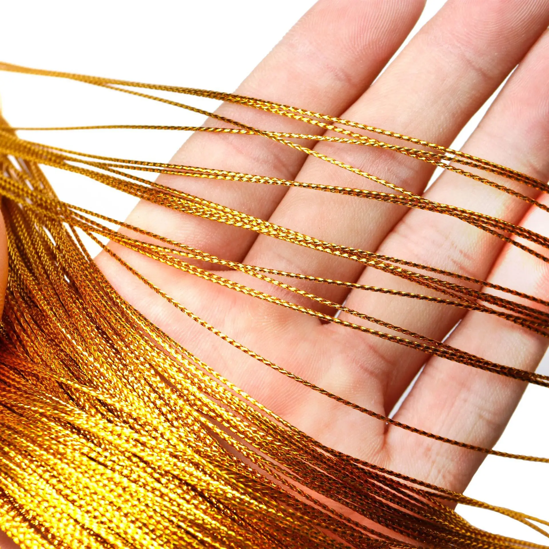 Gold Silver Braiding Hair Rope 100 Meters Per Pack Durable Synthetic Fiber for Dreadlock Twist Hair Ties Bohemian Style
Gold Silver Braiding Hair Rope 100 Meters Per Pack Durable Synthetic Fiber for Dreadlock Twist Hair Ties Bohemian Style