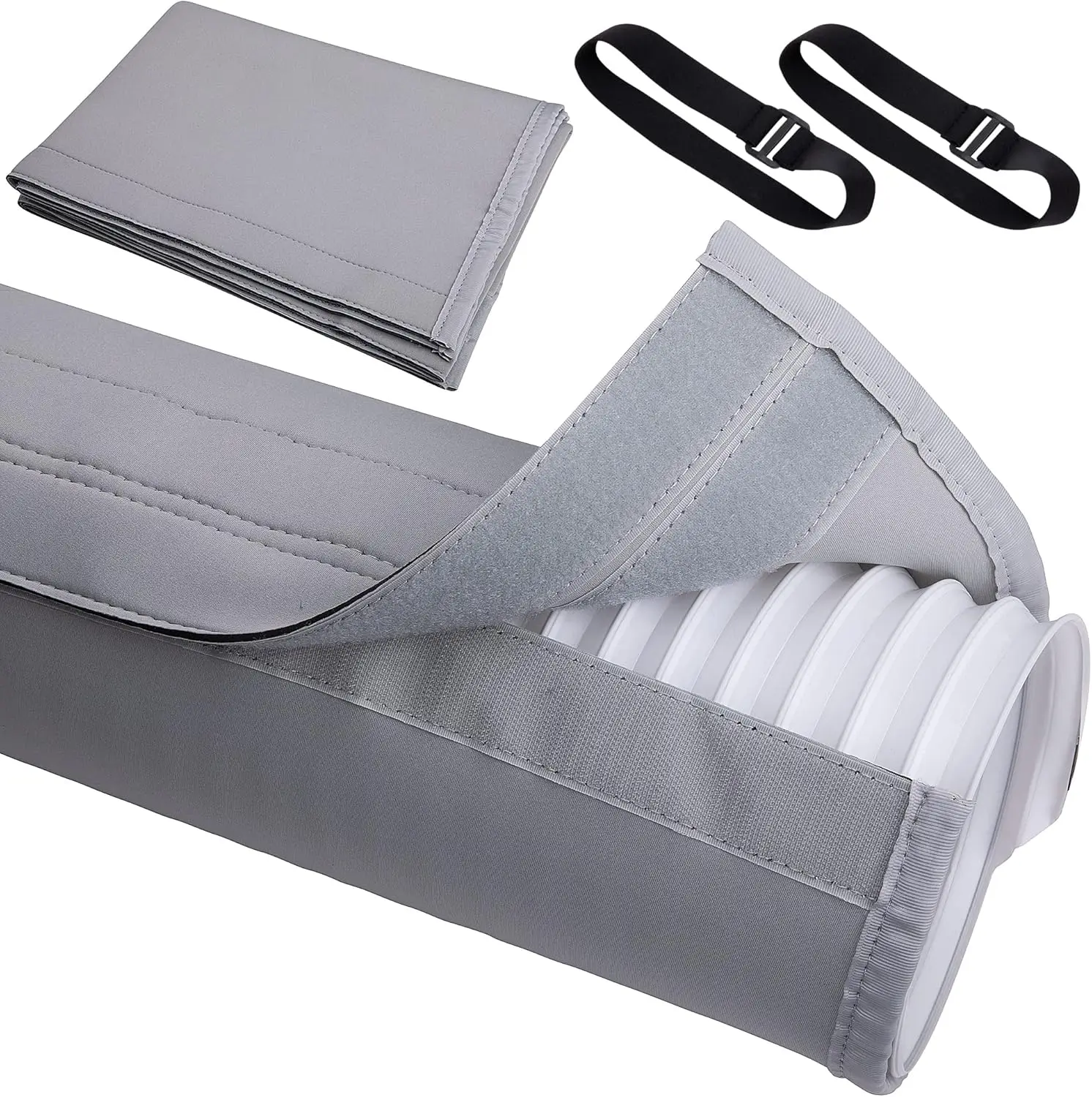 Insulated AC Hose Cover Wrap for 5" & 5.9" Portable Exhaust Duct
Insulated AC Hose Cover Wrap for 5" & 5.9" Portable Exhaust Duct