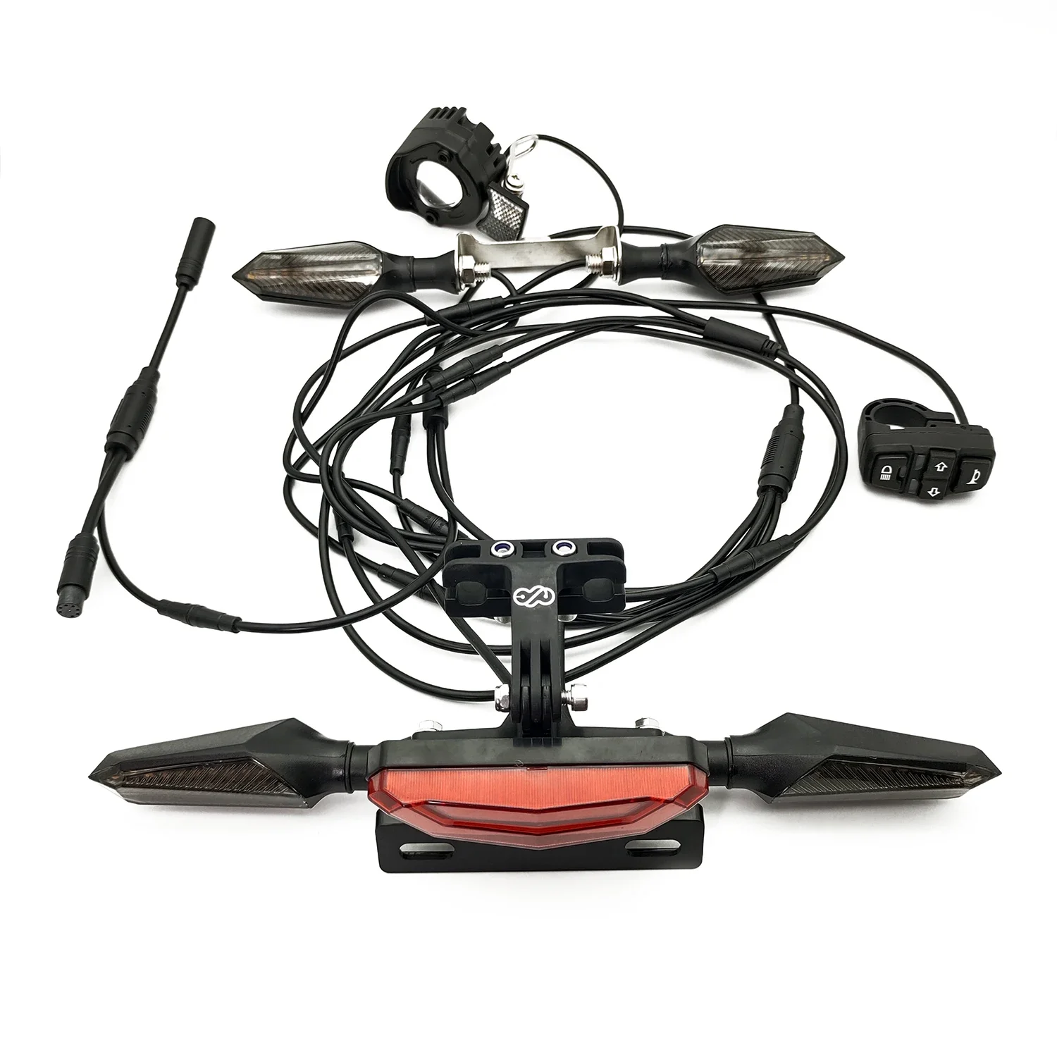 Waterproof Cable 36V 48V 52V 60V 72V Light Kit Front Rear Flashing Dynamic Turn Signals
Waterproof Cable 36V 48V 52V 60V 72V Light Kit Front Rear Flashing Dynamic Turn Signals