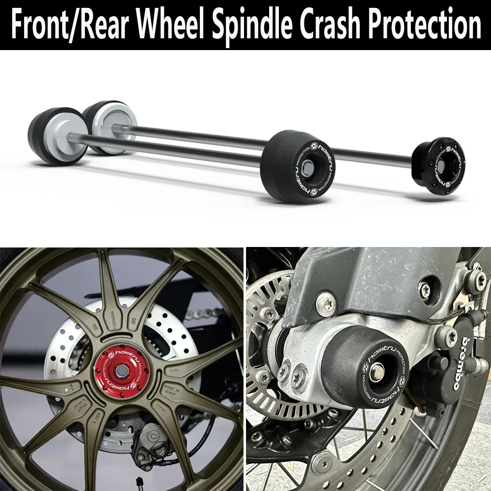 For Ducati Hypermotard 796/821/939 SP /950 SP RVE/1100 EVO/ 2008-2023 motorcycle Front Rear wheel Spindle Crash Protection
For Ducati Hypermotard 796/821/939 SP /950 SP RVE/1100 EVO/ 2008-2023 motorcycle Front Rear wheel Spindle Crash Protection