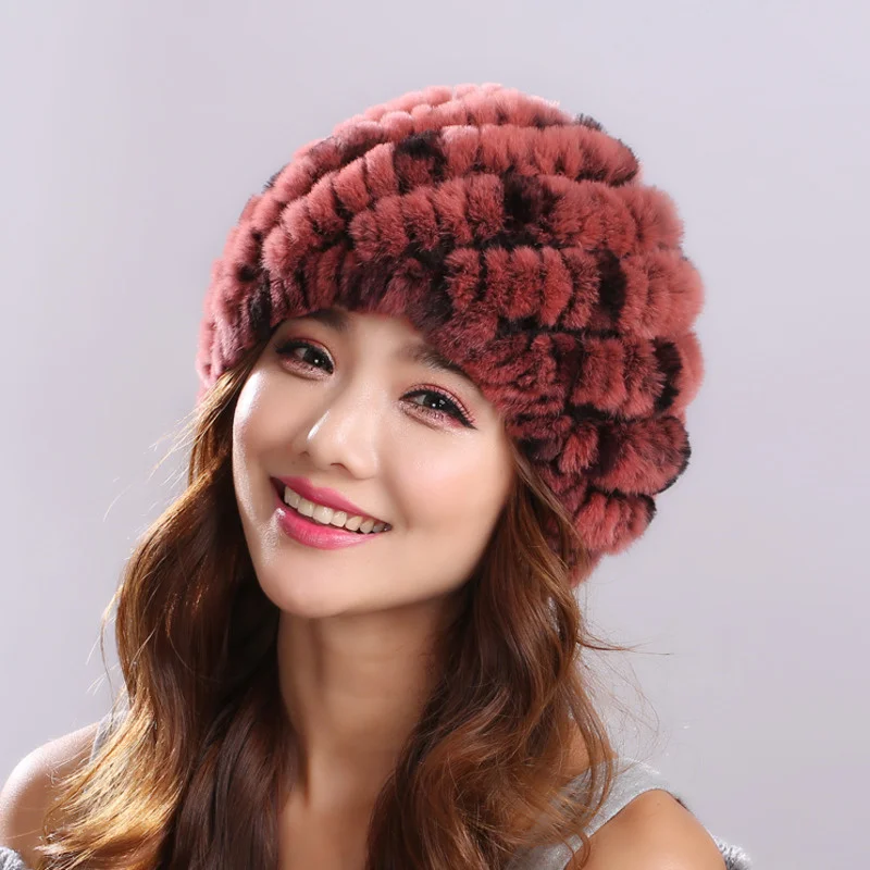 Rex Rabbit Fur Winter Cold Proof Thickened Hat For Women Female Warm Snow Caps Outdoor Fur Beanies Hats Natural Rabbit Fur Cap
Rex Rabbit Fur Winter Cold Proof Thickened Hat For Women Female Warm Snow Caps Outdoor Fur Beanies Hats Natural Rabbit Fur Cap