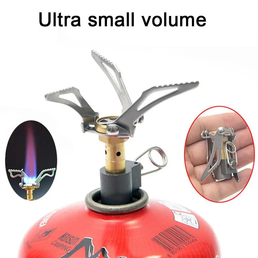 1PCS Ultralight Mini Pocket Stove 3000W Portable Folding Stove Cookware Cooking Burner Outdoor Supplies Stove Camping Gas F8E7
1PCS Ultralight Mini Pocket Stove 3000W Portable Folding Stove Cookware Cooking Burner Outdoor Supplies Stove Camping Gas F8E7