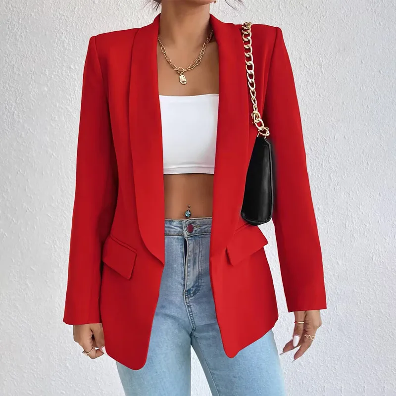 Red New Small Commuting Spring Autumn Coat Top Women Versatile Fashionable Unique In Stock
Red New Small Commuting Spring Autumn Coat Top Women Versatile Fashionable Unique In Stock