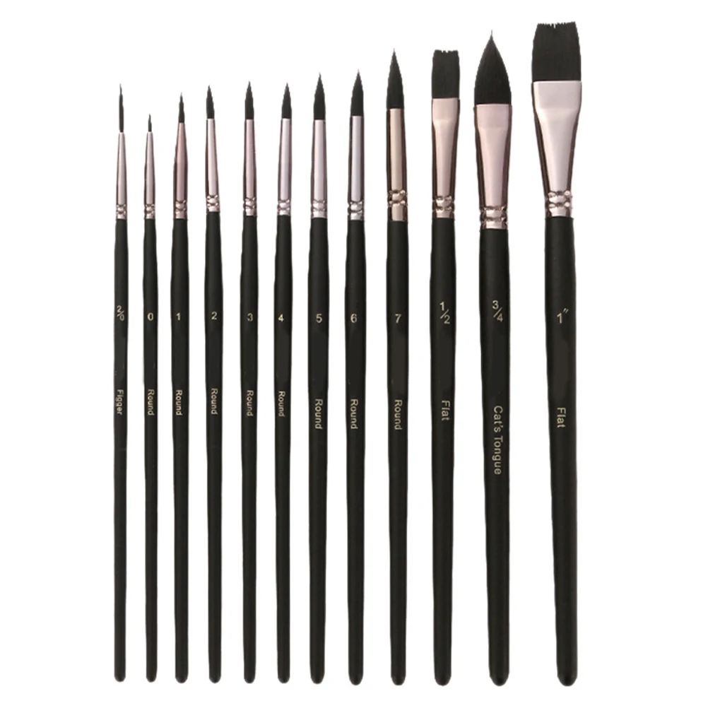 12 Pcs Multi Head Detail Paint Brush Miniature Paint Brushes Gouache Fine Detailing Painting Tools Nylon Durable Gifts
12 Pcs Multi Head Detail Paint Brush Miniature Paint Brushes Gouache Fine Detailing Painting Tools Nylon Durable Gifts