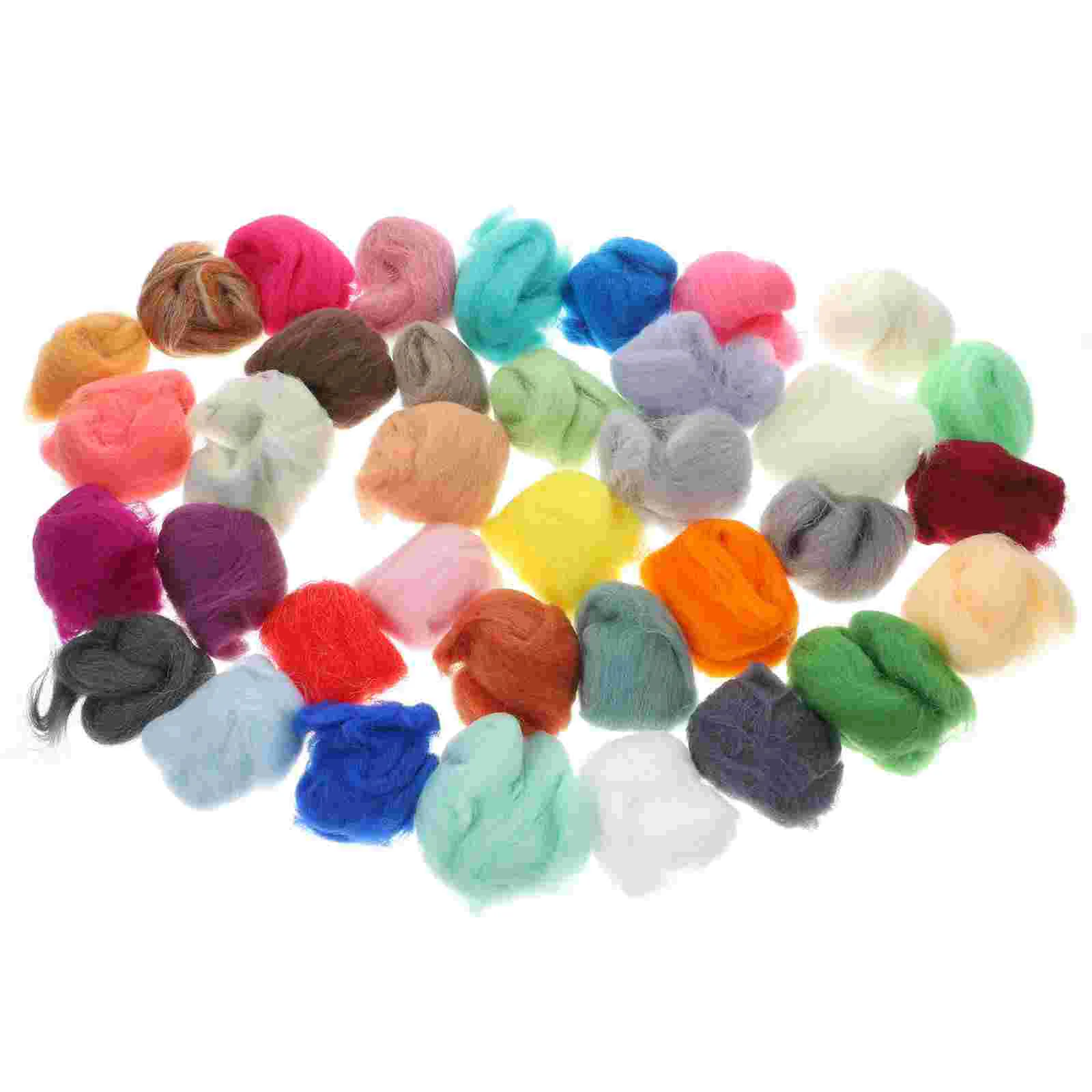 36 Colors Wool Roving Fibre Wool Yarn Roving For Needle Felting Hand DIY Felting Wool Felting Fleece Felting Fiber Fleece
36 Colors Wool Roving Fibre Wool Yarn Roving For Needle Felting Hand DIY Felting Wool Felting Fleece Felting Fiber Fleece