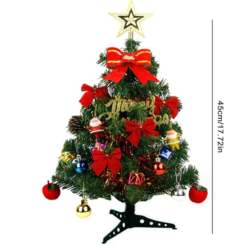 PVC Artificial Christmas Tree for Home Decoration, Small Christmas Tree, Party, New Year, No Light, 45cm
PVC Artificial Christmas Tree for Home Decoration, Small Christmas Tree, Party, New Year, No Light, 45cm