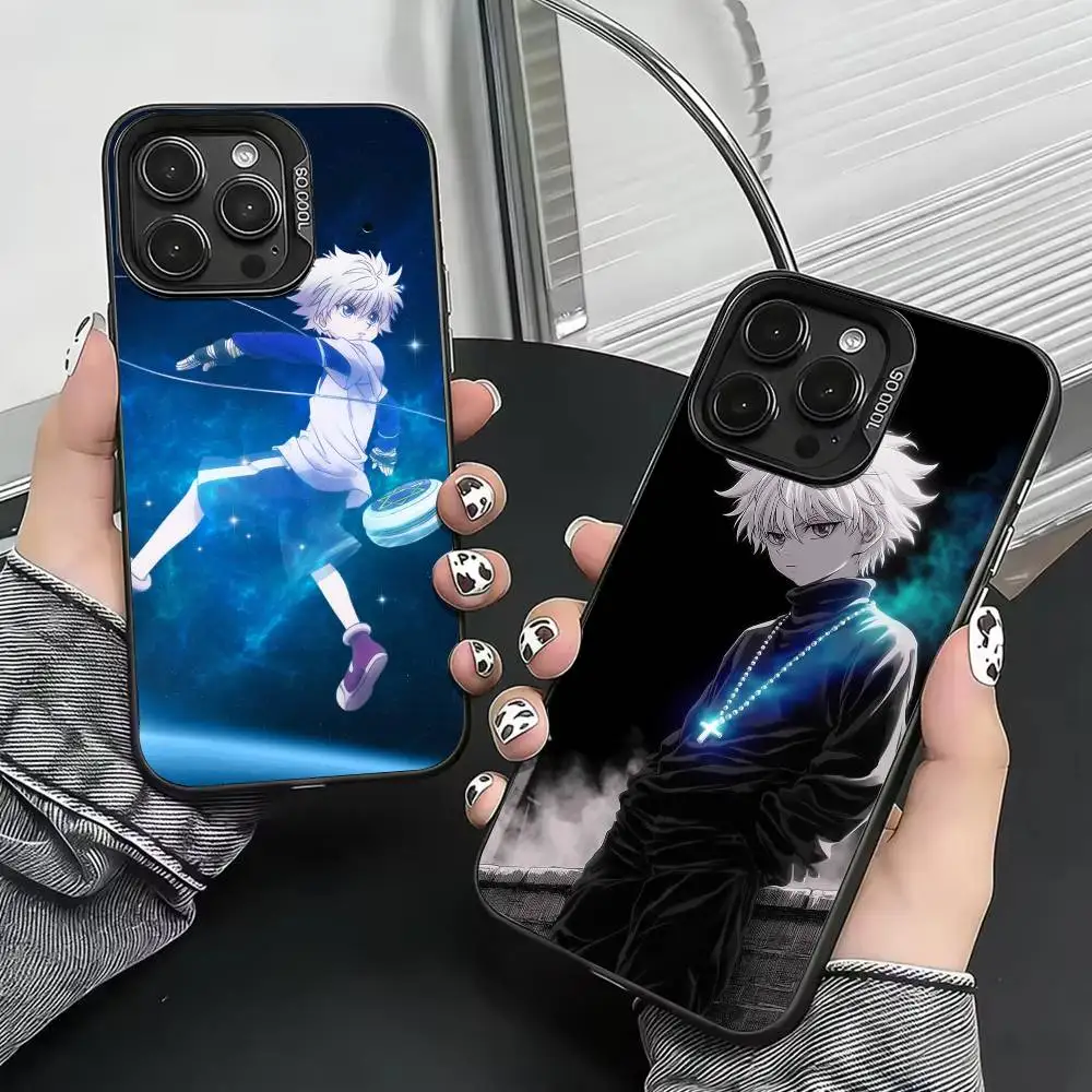 Hunter Killua Zoldyck Phone Case For iPhone 17,16,15,14,13,12,11 Plus,Pro Max,XS,Colorful Silver Phone case Funda Cover
Hunter Killua Zoldyck Phone Case For iPhone 17,16,15,14,13,12,11 Plus,Pro Max,XS,Colorful Silver Phone case Funda Cover