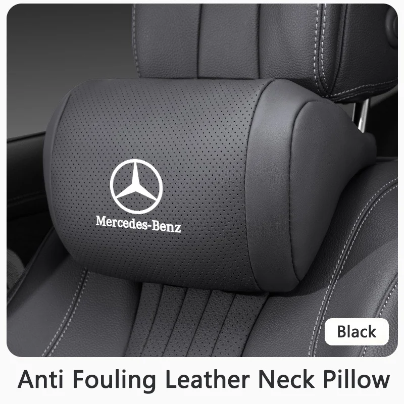 Nappa Leather Car Headrest Neck Support Seat Pillow Protect Neck For Mercedes Benz W211 W203 W210 AMG W202 W212 Car Accessories
Nappa Leather Car Headrest Neck Support Seat Pillow Protect Neck For Mercedes Benz W211 W203 W210 AMG W202 W212 Car Accessories