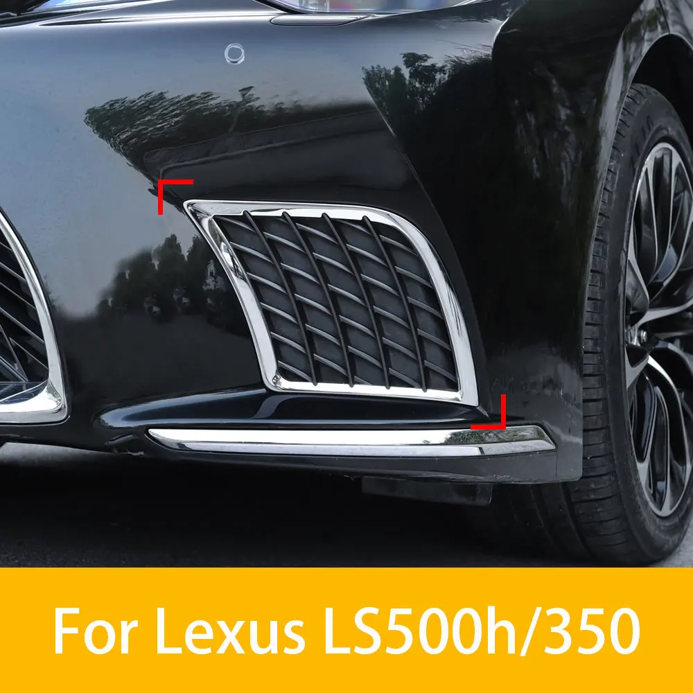 21-24 For Lexus LS500h/350 front bar middle net two side grille trim frame fog light trim strip retrofit accessories
21-24 For Lexus LS500h/350 front bar middle net two side grille trim frame fog light trim strip retrofit accessories