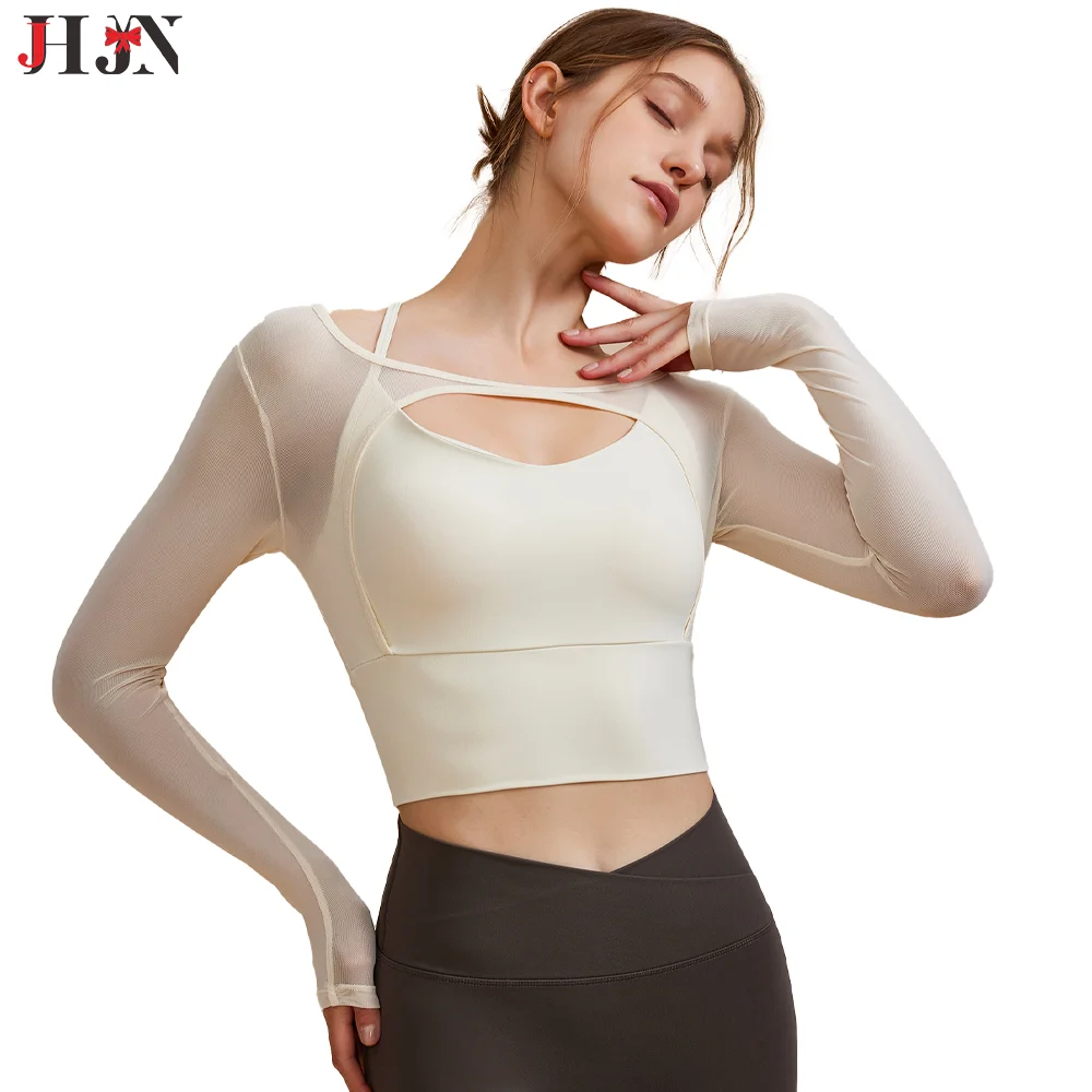 Поддельные две части сетки с вырезами, красивая спина, спортивный танцевальный костюм для йоги, быстросохнущий костюм для бега, бодибилдинга, обнаженная одежда для фитнеса 
Поддельные две части сетки с вырезами, красивая спина, спортивный танцевальный костюм для йоги, быстросохнущий костюм для бега, бодибилдинга, обнаженная одежда для фитнеса