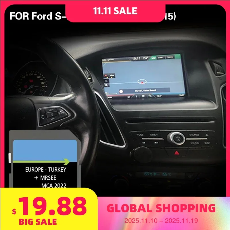 MCA 2022 Fit for Ford S-Max 09/2010-05/2015 Coverage Spain France Poland Europe Germany GPS Navigation SD Card
MCA 2022 Fit for Ford S-Max 09/2010-05/2015 Coverage Spain France Poland Europe Germany GPS Navigation SD Card