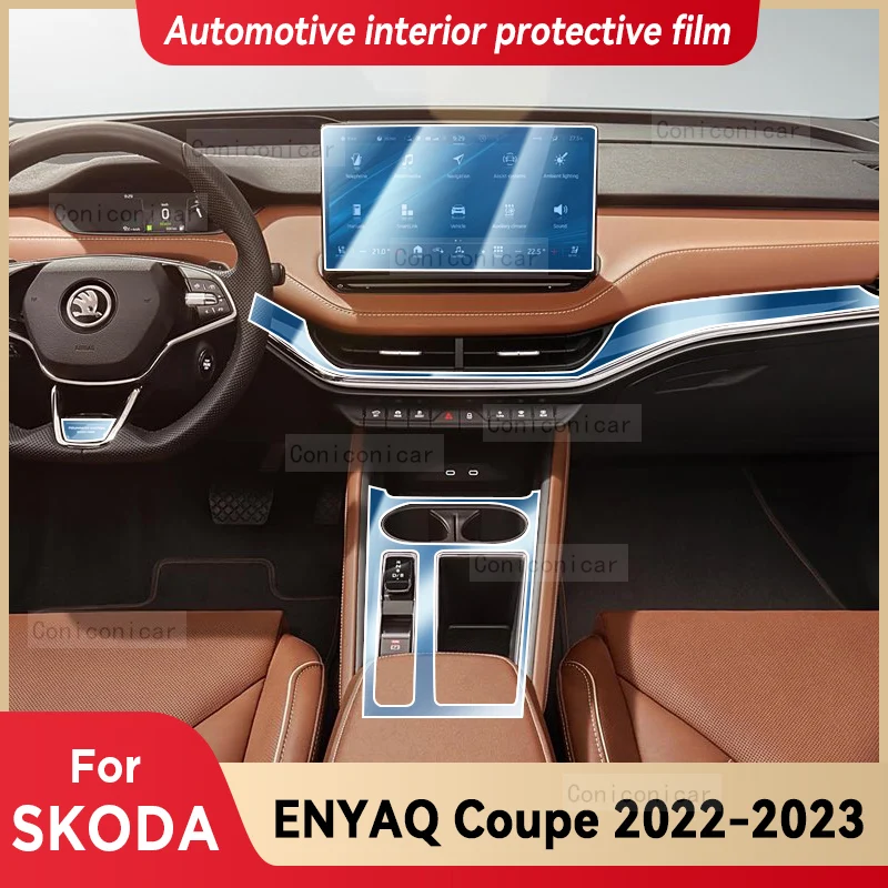 For SKODA ENYAQ Coupe 2022 2023 Car Interior Center Console Screen Protective Film Anti-scratch Repair Sticker Accessories
For SKODA ENYAQ Coupe 2022 2023 Car Interior Center Console Screen Protective Film Anti-scratch Repair Sticker Accessories