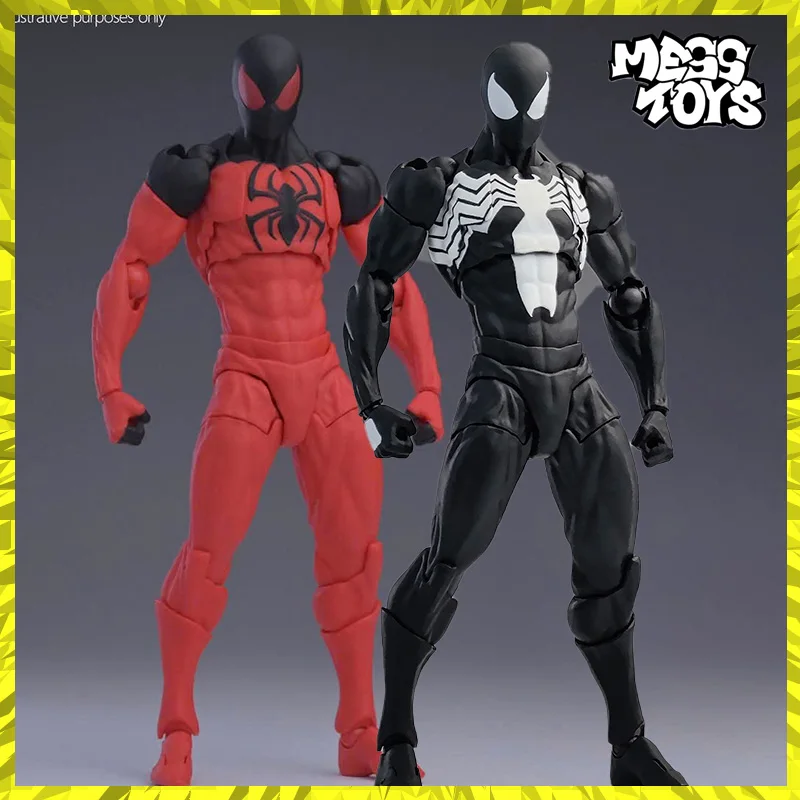 Mess Toys Spider Man Symbiote Kaine Parker figure Black Neighbor Symbiote Spider-Man Black Scarlet Spider Man Venom action figur
Mess Toys Spider Man Symbiote Kaine Parker figure Black Neighbor Symbiote Spider-Man Black Scarlet Spider Man Venom action figur