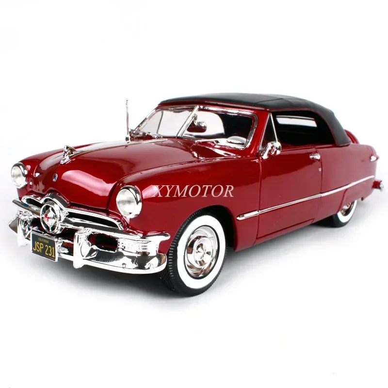 Модель автомобиля Maisto 1/18 под давлением для Ford Custom 1950, детские игрушки, подарки для хобби, коллекционные украшения, винно-Красный/кофейный
Модель автомобиля Maisto 1/18 под давлением для Ford Custom 1950, детские игрушки, подарки для хобби, коллекционные украшения, винно-Красный/кофейный