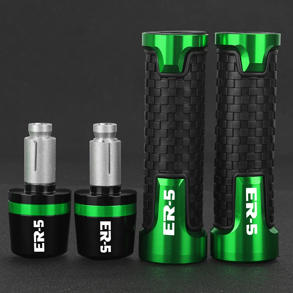 7/8"22MM Handlebar Handles Hrips End Handle Hand Bar Ends Grip FOR kawasaki ER5 ER-5 ER 5 1996-03 2004 2005 2006 2007 Motorcycle
7/8"22MM Handlebar Handles Hrips End Handle Hand Bar Ends Grip FOR kawasaki ER5 ER-5 ER 5 1996-03 2004 2005 2006 2007 Motorcycle