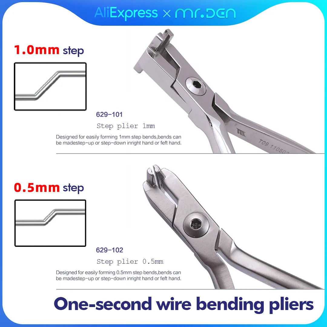 MR DEN 0.5mm Orthodontic Wire Bending Pliers Quick Bend Dental Archwire Adjustment Forceps for Orthodontic Finishing Adjustment
MR DEN 0.5mm Orthodontic Wire Bending Pliers Quick Bend Dental Archwire Adjustment Forceps for Orthodontic Finishing Adjustment