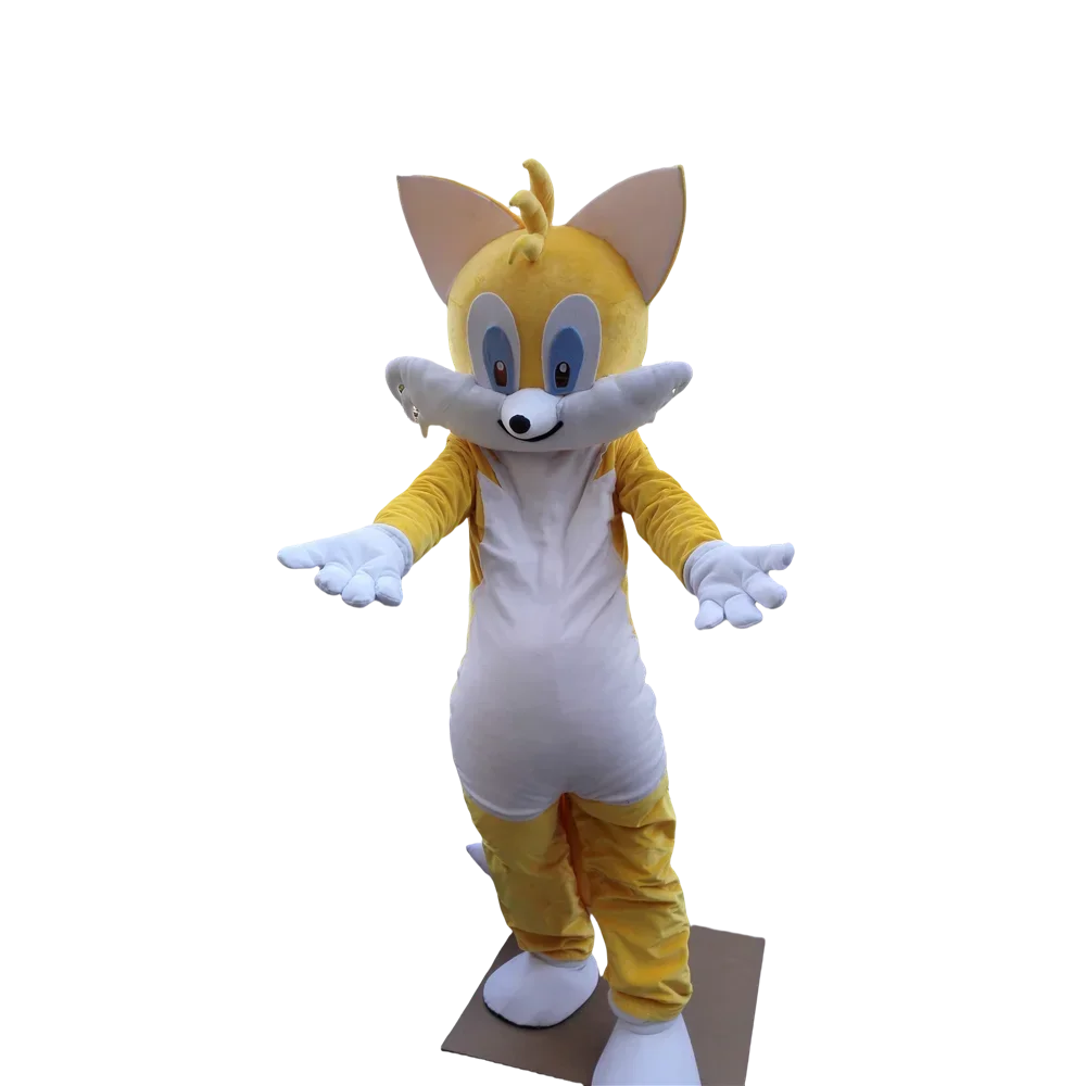 Yellow Two Tails Fox Mascot Costume Fancy Costume Anime Cosplay Kit Mascotte Theme Fancy Dress Carnival Costume
Yellow Two Tails Fox Mascot Costume Fancy Costume Anime Cosplay Kit Mascotte Theme Fancy Dress Carnival Costume