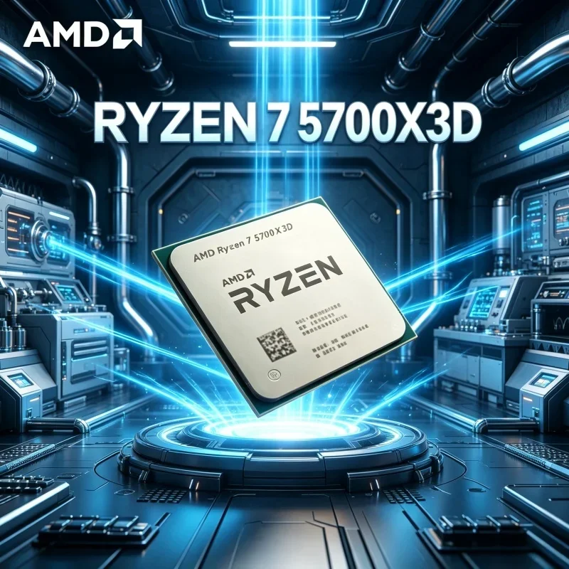 Gaming-Optimized AM4 DDR4 For X570 B550 AMD Bulk CPU Ryzen 7 5700X3D 8-Cores 16-Threads 3GHz Up to 4.1GHz 105W Ryzen 5000 Series
Gaming-Optimized AM4 DDR4 For X570 B550 AMD Bulk CPU Ryzen 7 5700X3D 8-Cores 16-Threads 3GHz Up to 4.1GHz 105W Ryzen 5000 Series