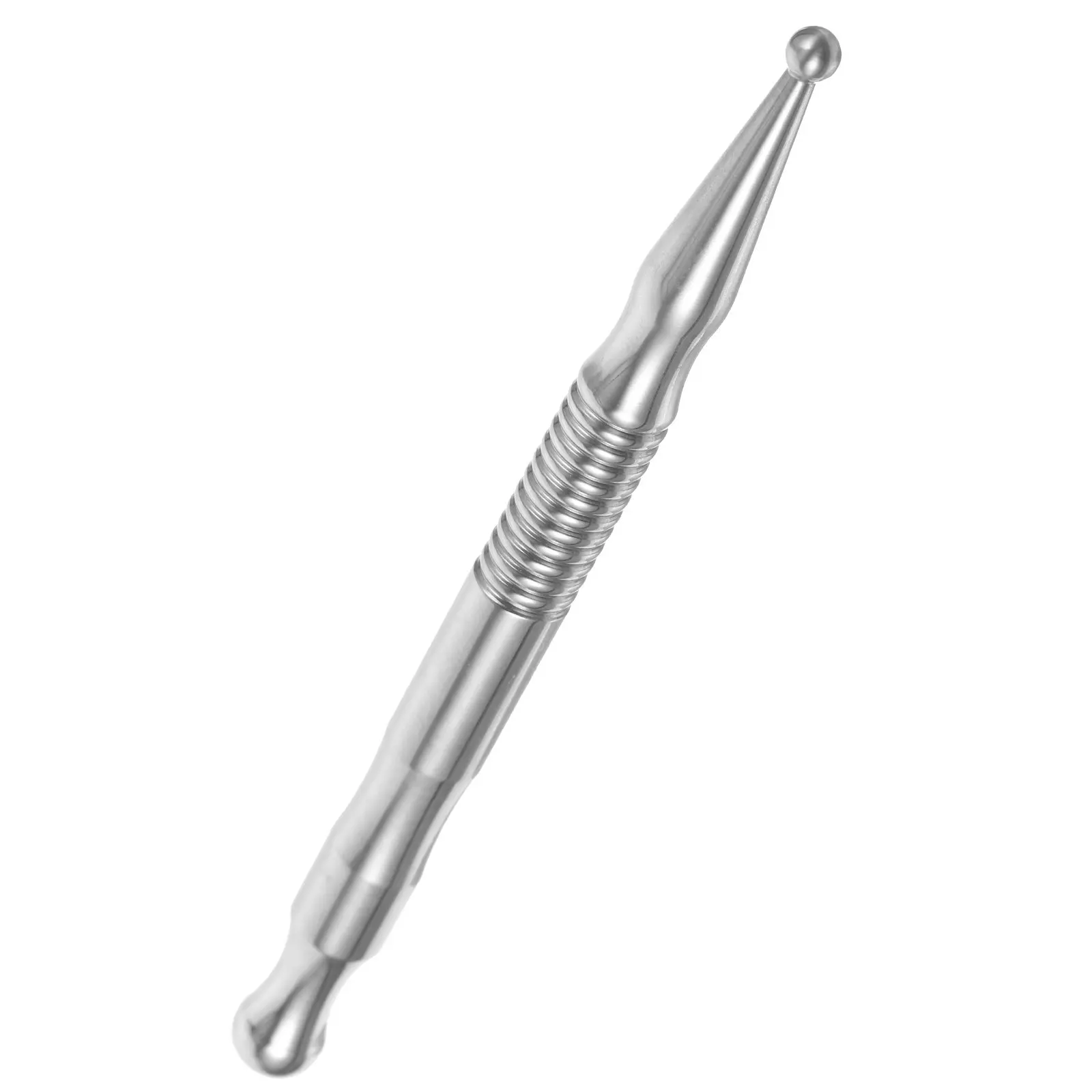 Metal Stainless Steel Manual Acupuncture Pen Compact Double-End Acupoint Pen for Facial Acupuncture Needle Therapy
Metal Stainless Steel Manual Acupuncture Pen Compact Double-End Acupoint Pen for Facial Acupuncture Needle Therapy