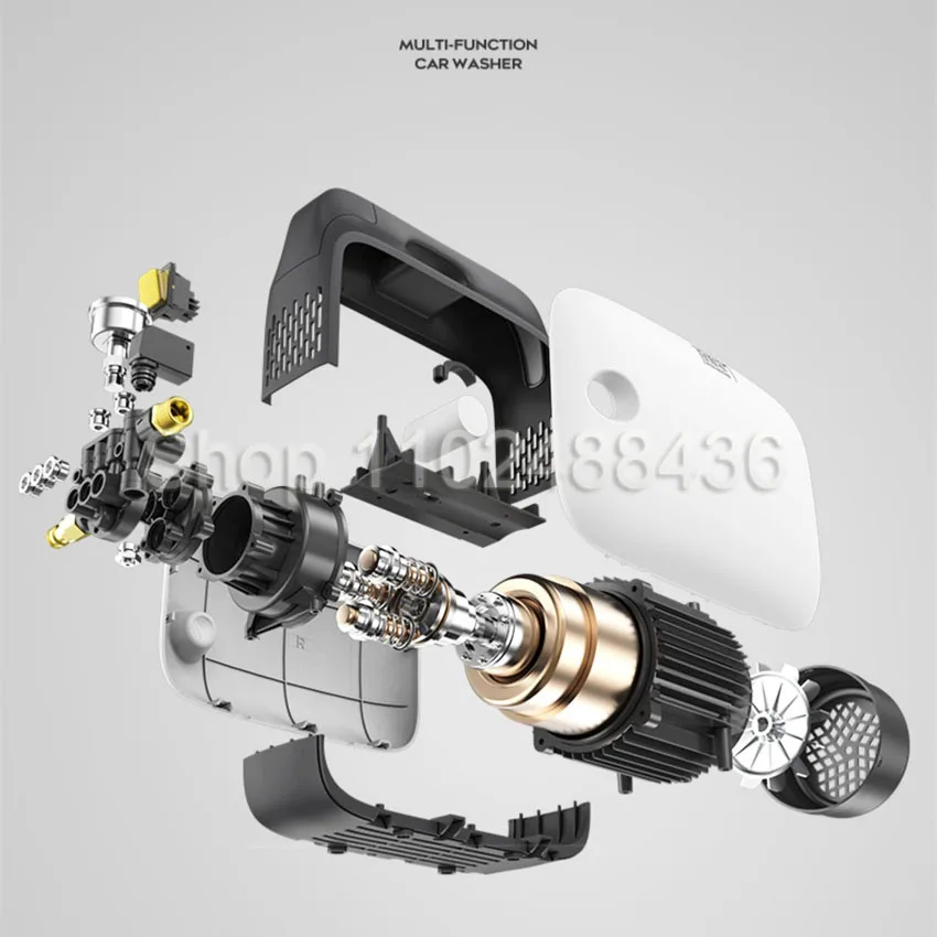Portable Car Wash Machine High Pressure Water Pump With Water Gun Car Wash 220V High Power Home Automatic Car Washing Machine
Portable Car Wash Machine High Pressure Water Pump With Water Gun Car Wash 220V High Power Home Automatic Car Washing Machine