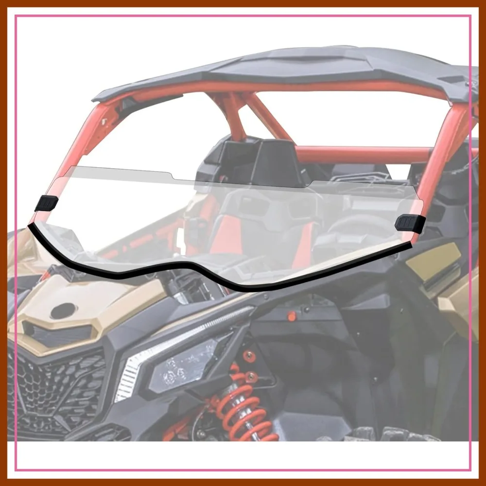 X3 Half Windshield for Can Am Maverick X3 2017-2025, Scratch-Proof Heavy-Duty Polycarbonate Window
X3 Half Windshield for Can Am Maverick X3 2017-2025, Scratch-Proof Heavy-Duty Polycarbonate Window