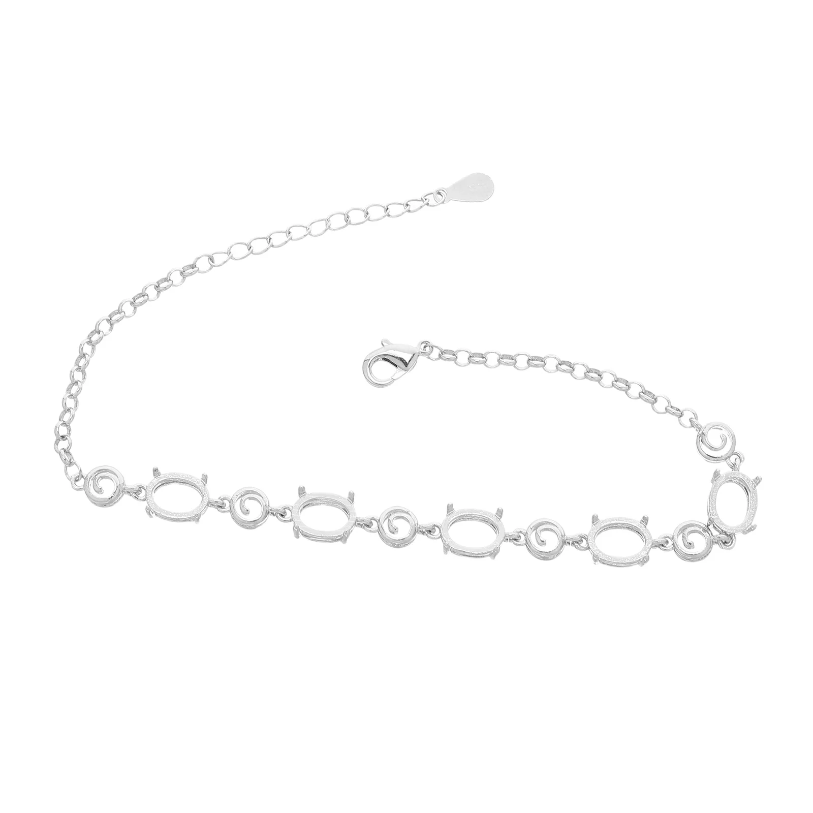 Adjustable Bracelet Chain Kit Women Blank Bezel Trays Cabochon Settings Diy Jewelry Making Supplies Metal Base Bangles Smooth
Adjustable Bracelet Chain Kit Women Blank Bezel Trays Cabochon Settings Diy Jewelry Making Supplies Metal Base Bangles Smooth