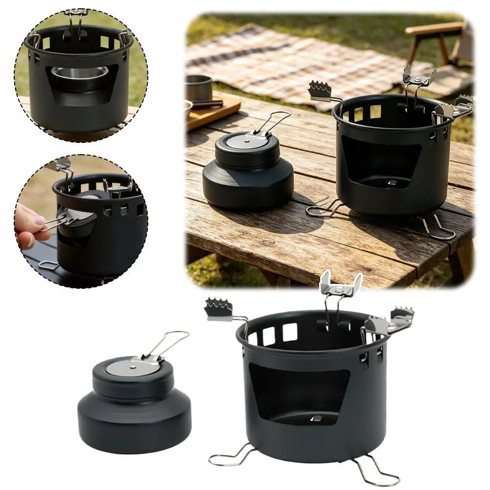 Mini Alcohol Stove Portable Spirit Burner With Foldable Stand For Outdoor Backpacking Hiking Picnic Camping Cookware Supplies
Mini Alcohol Stove Portable Spirit Burner With Foldable Stand For Outdoor Backpacking Hiking Picnic Camping Cookware Supplies