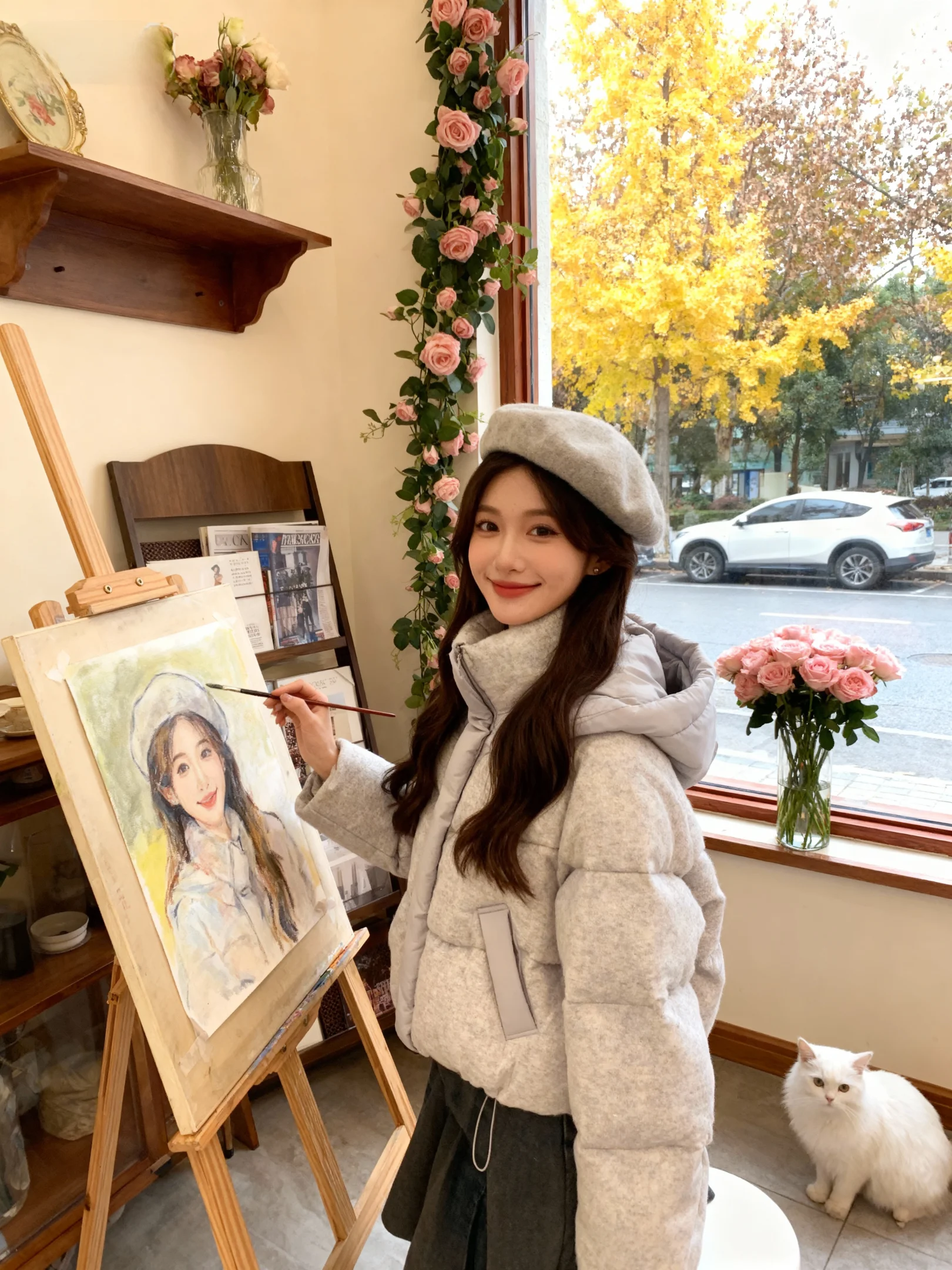2025 Winter Short Thickened Cotton Jacket Bread Style Warm Coat Korean Loose Fit Long Sleeve Zipper Closure Color
2025 Winter Short Thickened Cotton Jacket Bread Style Warm Coat Korean Loose Fit Long Sleeve Zipper Closure Color