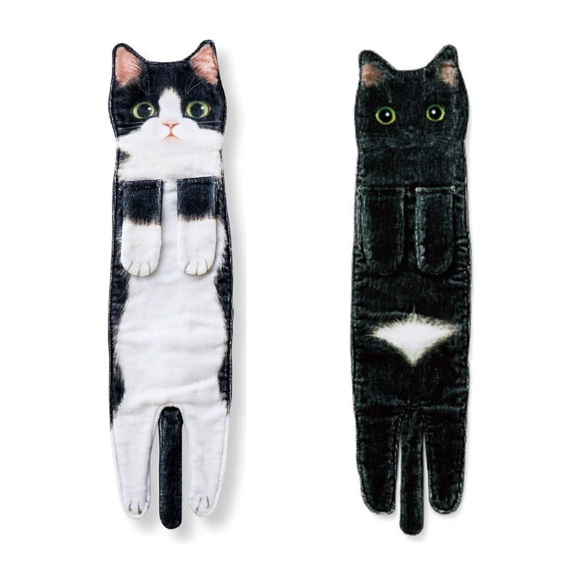 Funny Cat Hand Towels For Bathroom Kitchen Decor Cat Towel, Cute Decor Hanging Face Towels, Super Absorbent Soft
Funny Cat Hand Towels For Bathroom Kitchen Decor Cat Towel, Cute Decor Hanging Face Towels, Super Absorbent Soft