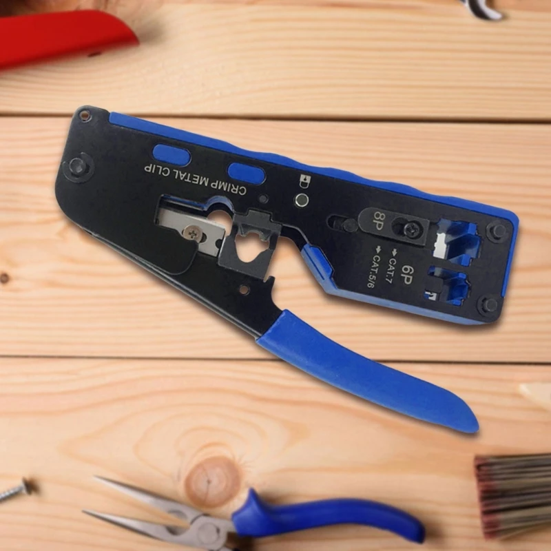 RJ45 The Tramping Tool для Cat6 Cat5e Cat5 Crimper для RJ45 6p 8p проходит через kxre
RJ45 The Tramping Tool для Cat6 Cat5e Cat5 Crimper для RJ45 6p 8p проходит через kxre