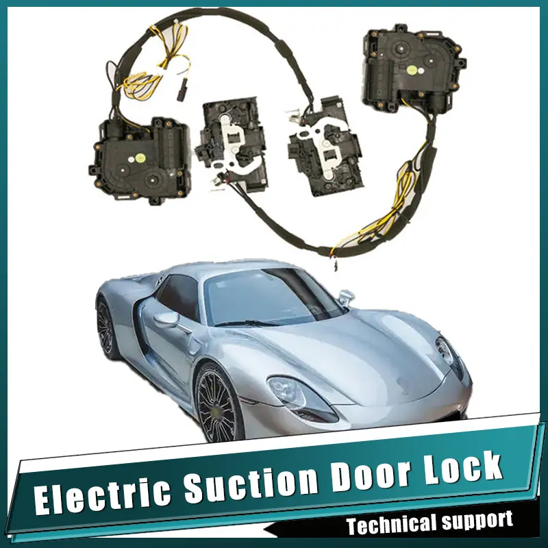 Smart Auto Electric Suction Door Lock for Porsche 918 Automatic Soft Close Door Super Silence Car Vehicle Door
Smart Auto Electric Suction Door Lock for Porsche 918 Automatic Soft Close Door Super Silence Car Vehicle Door