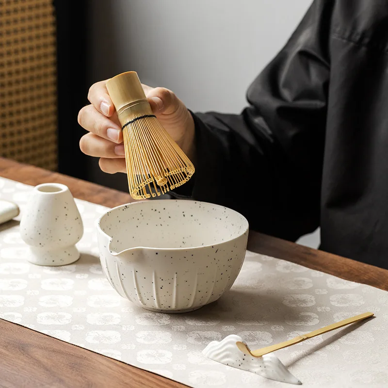 4/7PCS Matcha Teaware Set Bamboo Tea Brush Ceramic Tea Bowl Composition Chinese Traditional Handmade Matcha Tea Tool Set
4/7PCS Matcha Teaware Set Bamboo Tea Brush Ceramic Tea Bowl Composition Chinese Traditional Handmade Matcha Tea Tool Set
