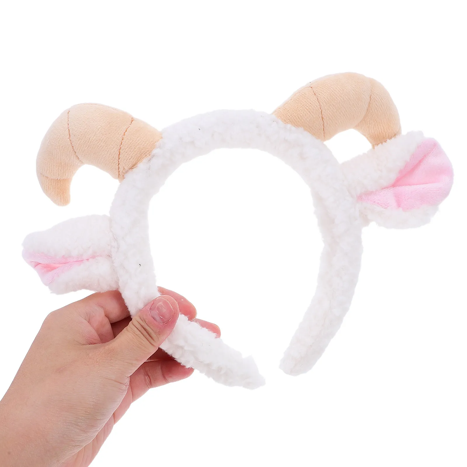 1Set Sheep Horn Headband Ear Tail Set Youthful Cute Polyester Animal Hairband for Party Festival Spring Event Women Dress
1Set Sheep Horn Headband Ear Tail Set Youthful Cute Polyester Animal Hairband for Party Festival Spring Event Women Dress