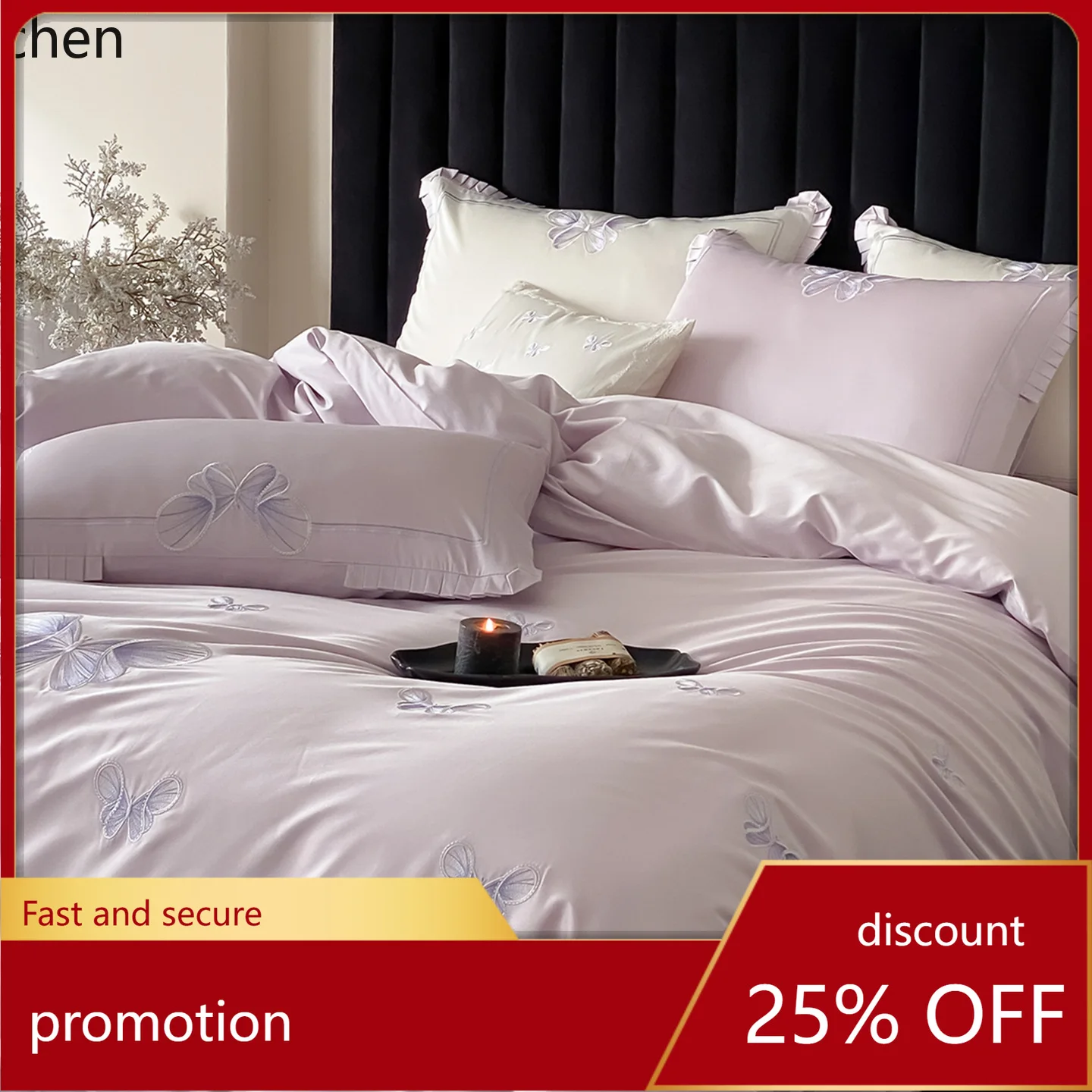 Zml long-staple cotton four-piece bedding set - pure cotton precision quilt cover & silky smooth bed sheet
Zml long-staple cotton four-piece bedding set - pure cotton precision quilt cover & silky smooth bed sheet